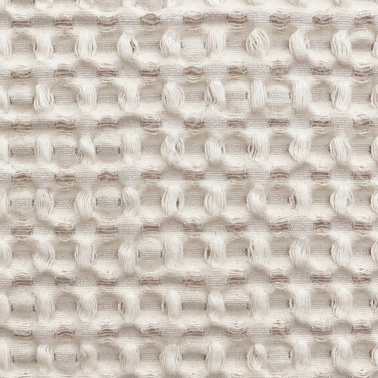 Anaya Home Cool Cotton Beige Waffle Weave Euro Pillow 26x26 With Down Insert