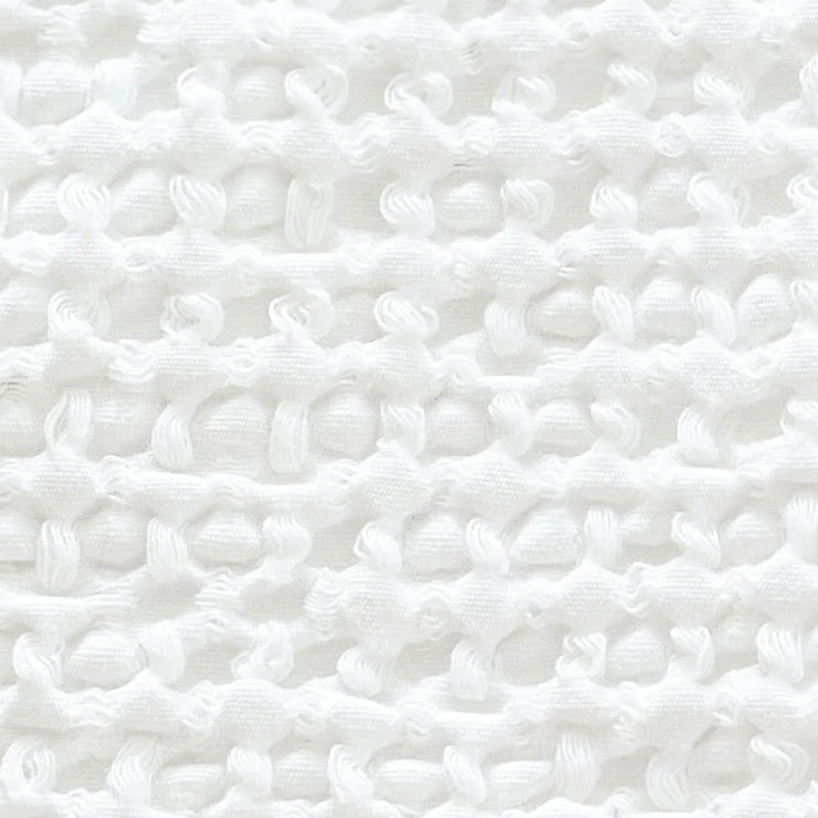 Anaya Home Cool Cotton White Waffle Weave Euro Pillow 26x26 With Down Insert