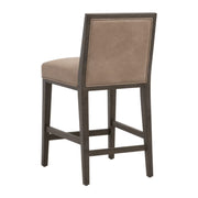 Essentials For Living Martin Counter Stool~ Ivanhoe Toast With Burnished Brown Frame