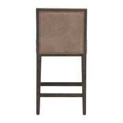Essentials For Living Martin Counter Stool~ Ivanhoe Toast With Burnished Brown Frame