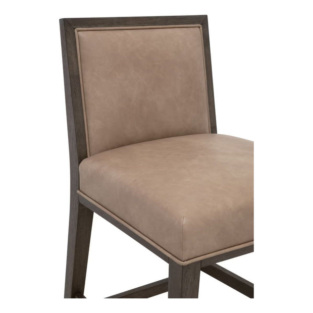 Essentials For Living Martin Counter Stool~ Ivanhoe Toast With Burnished Brown Frame