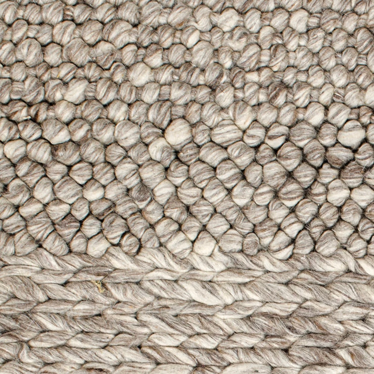 Anaya Home Textured Taupe Handwoven Bench