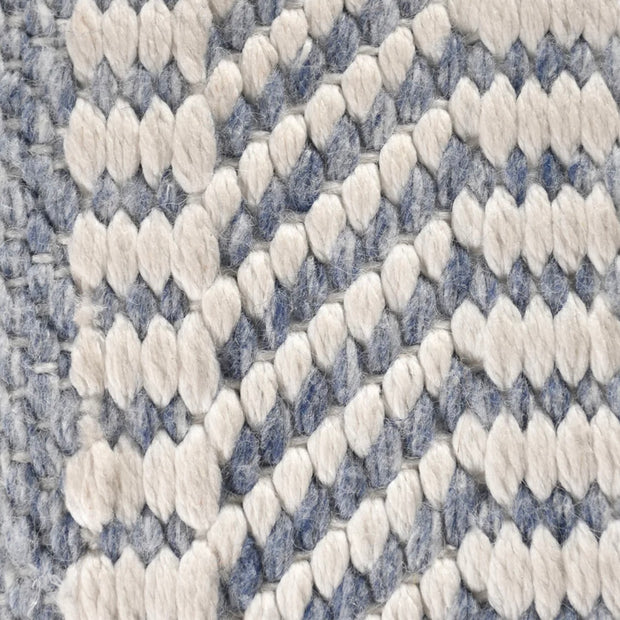 Anaya Home Seaside Stripe Oversized Handwoven Stool