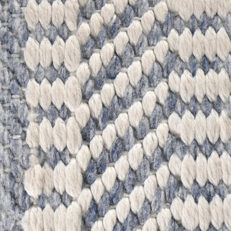 Anaya Home Seaside Stripe Oversized Handwoven Stool