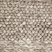 Anaya Home Textured Taupe Handwoven Storage Side Table