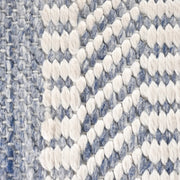 Anaya Home Seaside Stripe Handwoven Storage Side Table