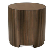 Rowe Furniture Kindred Round End Table ~ Sesame Finish