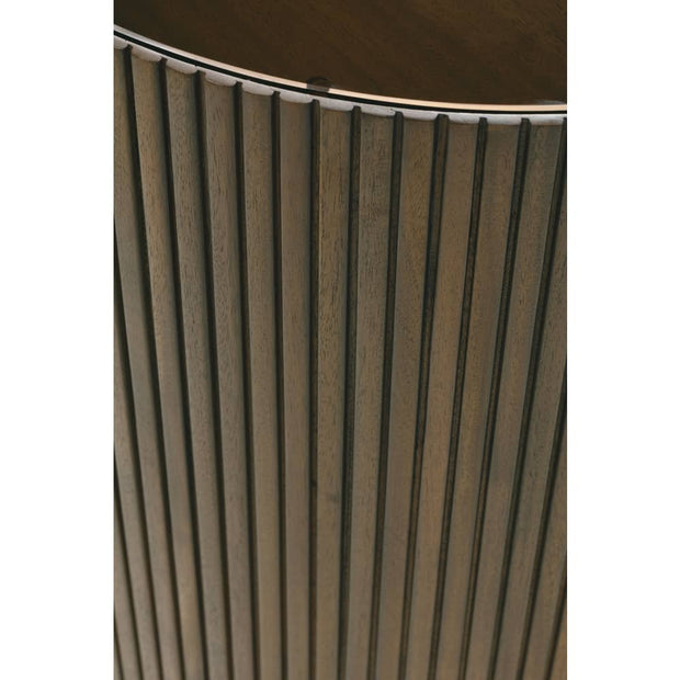 Rowe Furniture Kindred Round End Table ~ Godiva Finish