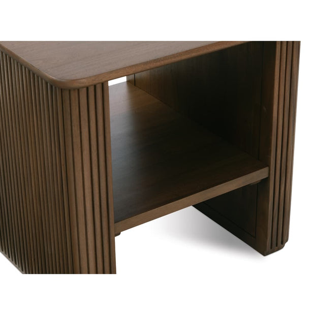 Rowe Furniture Kindred Square End Table ~ Sesame Finish