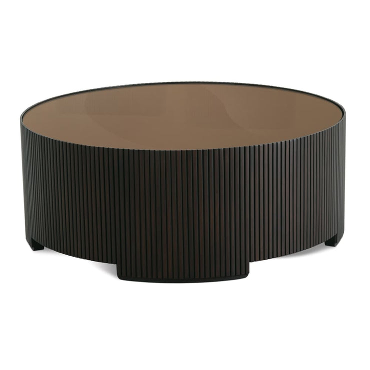 Rowe Furniture Kindred Alternate Round Coffee Table ~ Godiva Finish