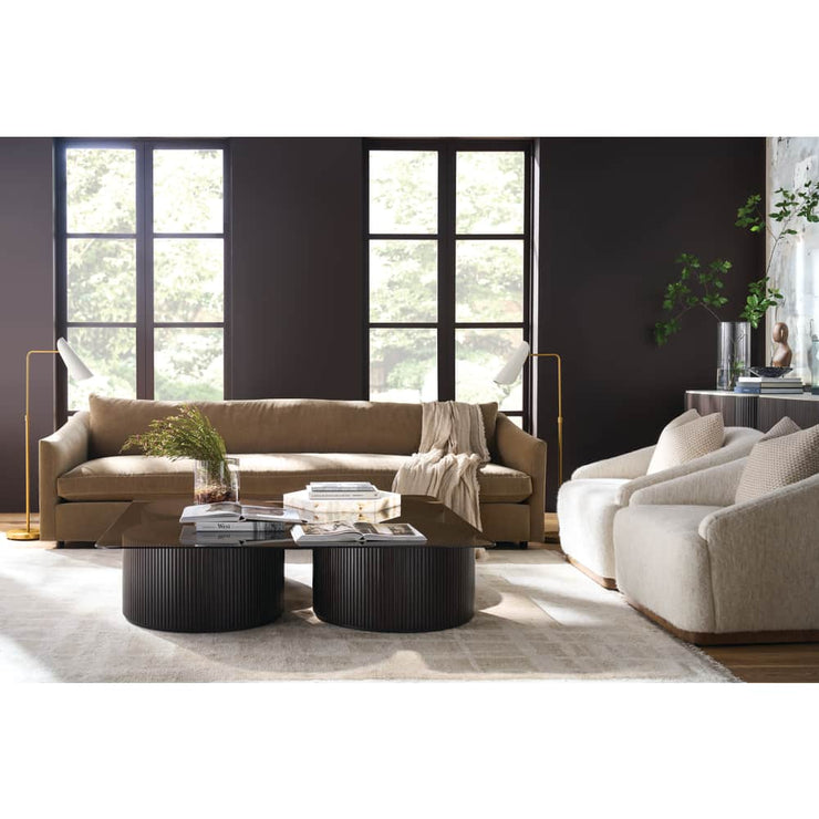 Rowe Furniture Kindred Square Coffee Table ~ Godiva Finish