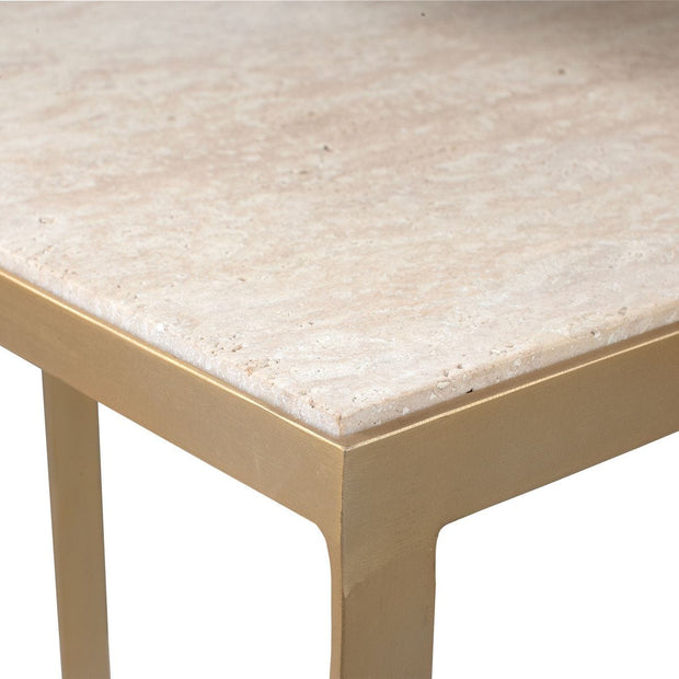 Uttermost Lindon Gold Finish Nesting Tables ~ Set Of 2