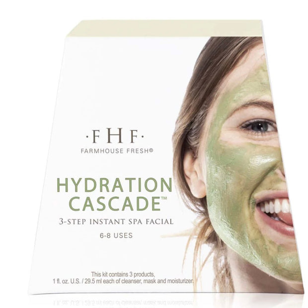 Farmhouse Fresh Hydration Cascade 3 Step Instant Spa Facial