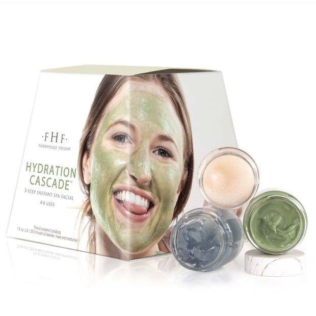 Farmhouse Fresh Hydration Cascade 3 Step Instant Spa Facial