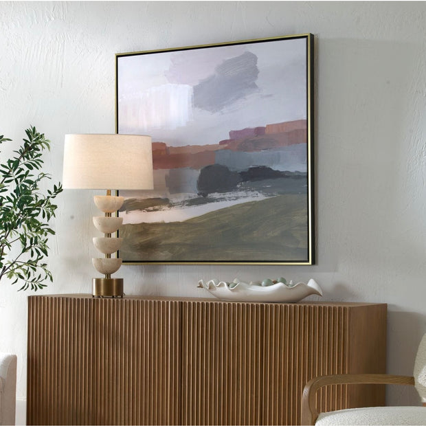 Uttermost Westward Abstract Framed Canvas