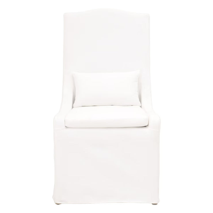 Essentials For Living Colette Slipcover Dining Chair~ LiveSmart Peyton-Pearl