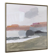 Uttermost Westward Abstract Framed Canvas