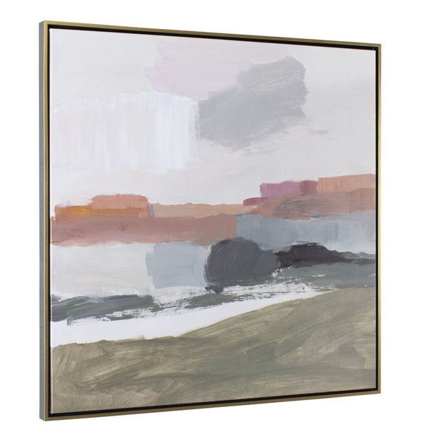 Uttermost Westward Abstract Framed Canvas