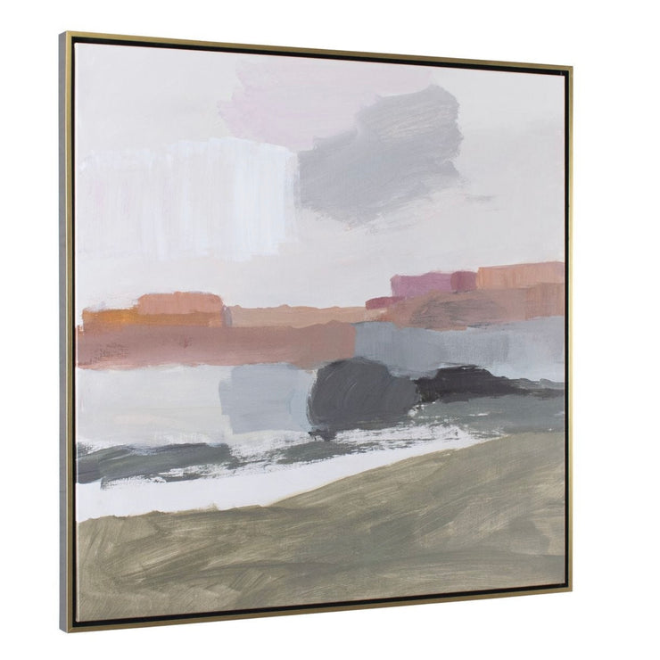 Uttermost Westward Abstract Framed Canvas
