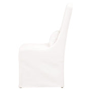 Essentials For Living Colette Slipcover Dining Chair~ LiveSmart Peyton-Pearl
