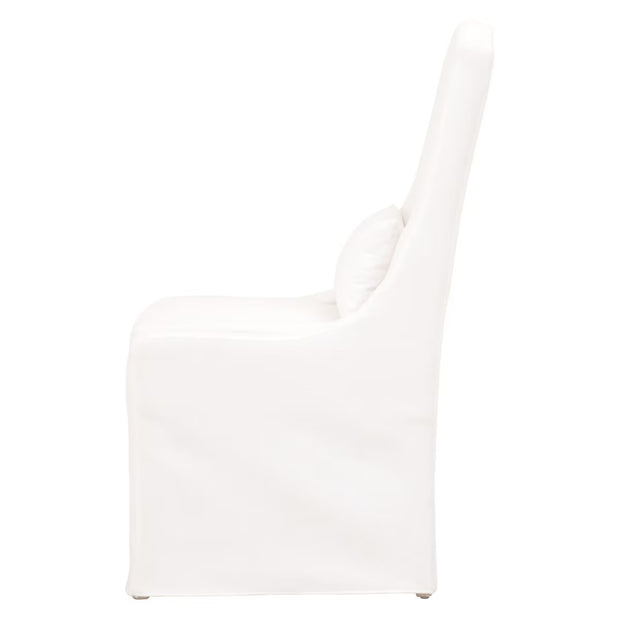 Essentials For Living Colette Slipcover Dining Chair~ LiveSmart Peyton-Pearl