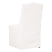 Essentials For Living Colette Slipcover Dining Chair~ LiveSmart Peyton-Pearl