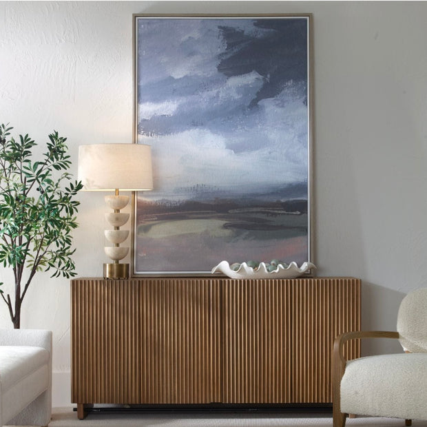Uttermost Bracing Framed Canvas
