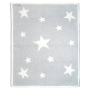 Kashwere Baby Ultra Soft Soapstone and Creme Stars Crib Blanket
