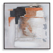 Uttermost Heat Of The Moment Hand Painted Canvas