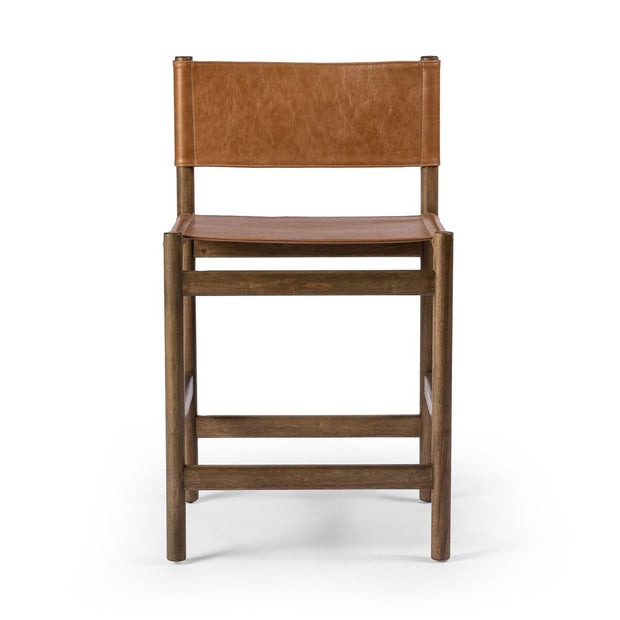 Four Hands Kena Counter Stool ~ Sonoma Butterscotch Leather