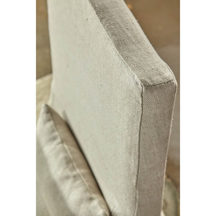 Essentials For Living Colette Slipcover Dining Chair~ Performance Bisque French Linen