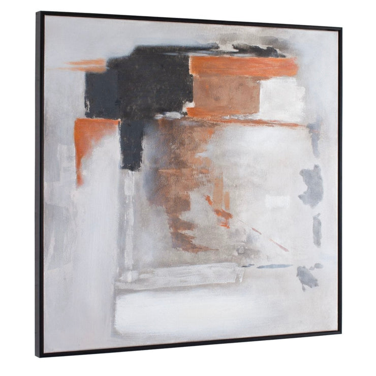 Uttermost Heat Of The Moment Hand Painted Canvas