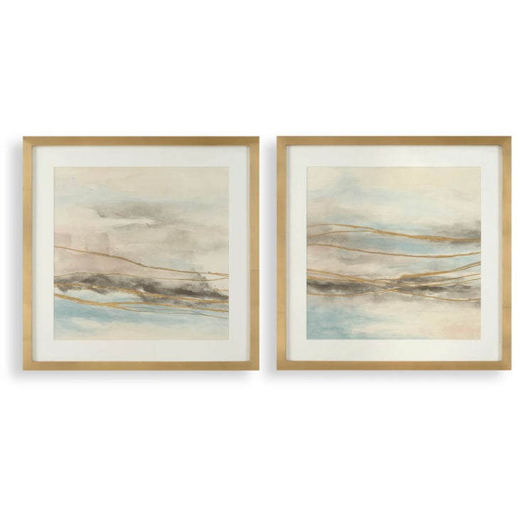 Uttermost So Golden Framed Print ~ Set Of 2