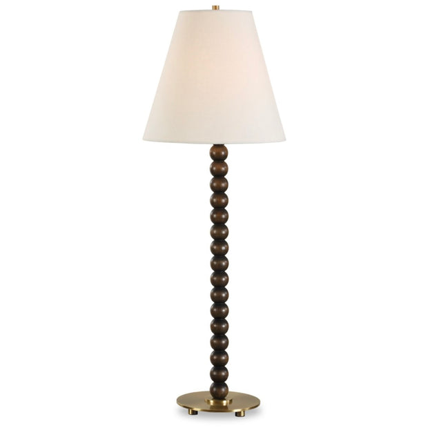 Uttermost Gallus Dark Walnut Finished Table Lamp