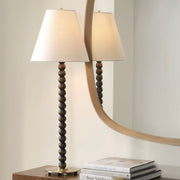 Uttermost Gallus Dark Walnut Finished Table Lamp