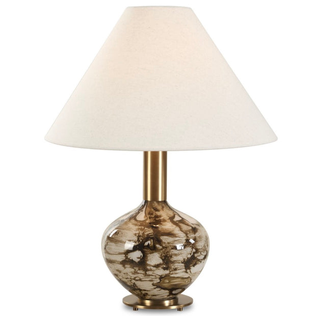 Uttermost Montagu Glass Art Table Lamp