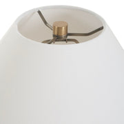 Uttermost Rocio Ceramic Smooth Matte White Table Lamp