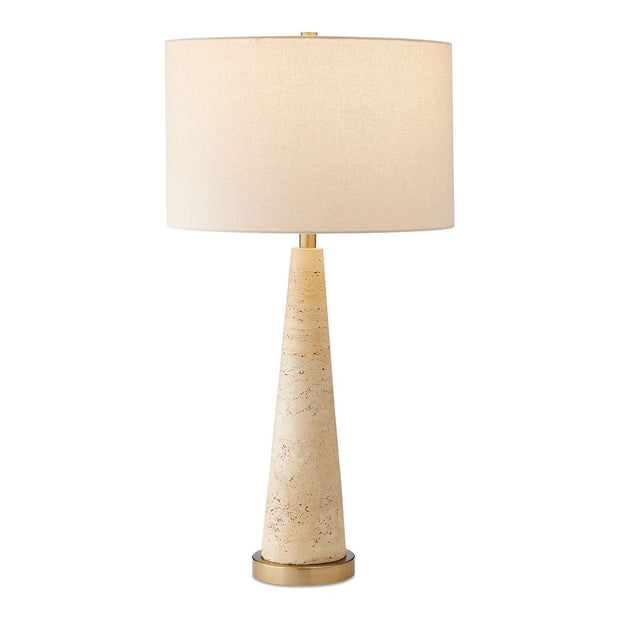 Uttermost Perkins Beige Travertine Table Lamp