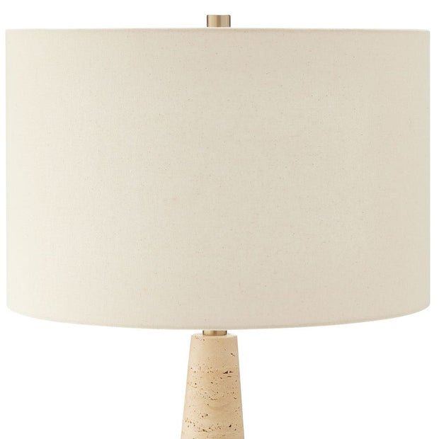 Uttermost Perkins Beige Travertine Table Lamp