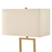 Uttermost Warrick Rustic Travertine Block Table Lamp