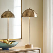 Uttermost Dunham Dome Shaped Buffet Lamp
