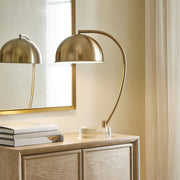 Uttermost Romani Antique Brass Desk Lamp