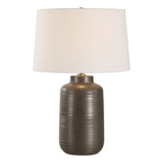 Uttermost Calderone Dark Bronze Table Lamp
