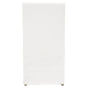 Essentials For Living Levi Slipcover Dining Chair ~ LiveSmart Peyton-Pearl With Natural Gray Birch Frame
