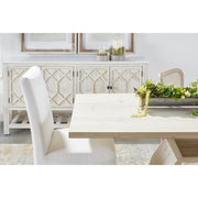 Essentials For Living Levi Slipcover Dining Chair ~ LiveSmart Peyton-Pearl With Natural Gray Birch Frame