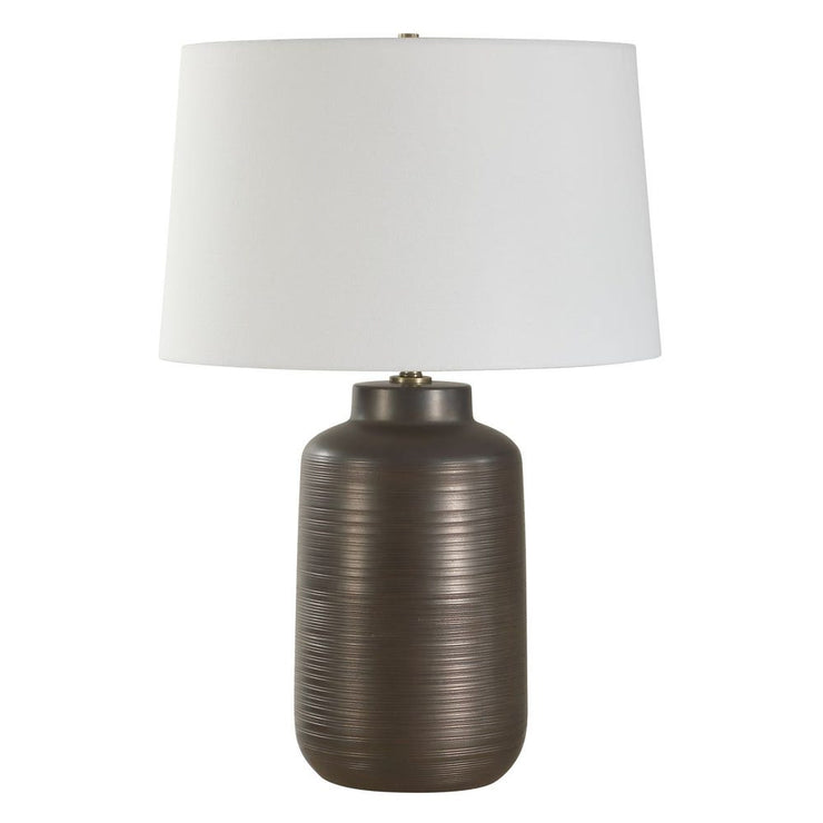 Uttermost Calderone Dark Bronze Table Lamp