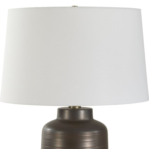 Uttermost Calderone Dark Bronze Table Lamp
