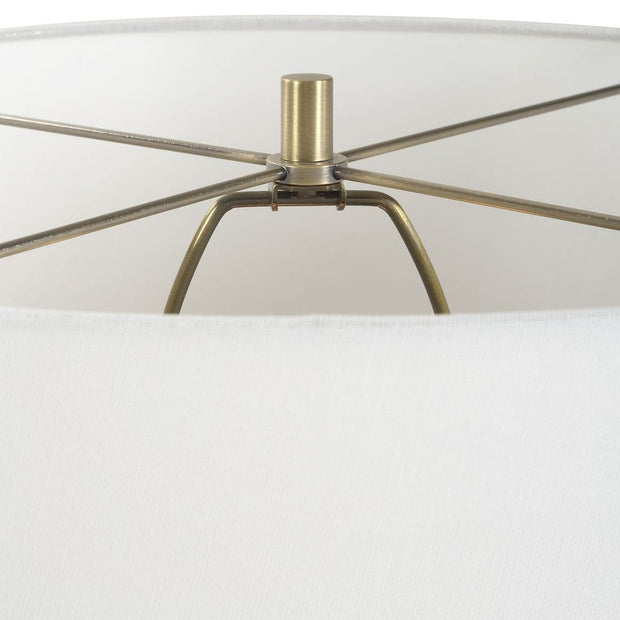 Uttermost Nocturne Aged Black Table Lamp