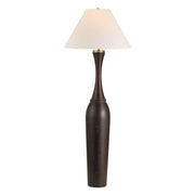 Uttermost Pravin Dark Bronzed Wood Floor Lamp
