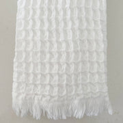 Anaya Home Turkish Cotton Waffle Weave Hand Towels Set of 2